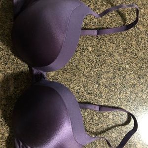 Dark purple bra